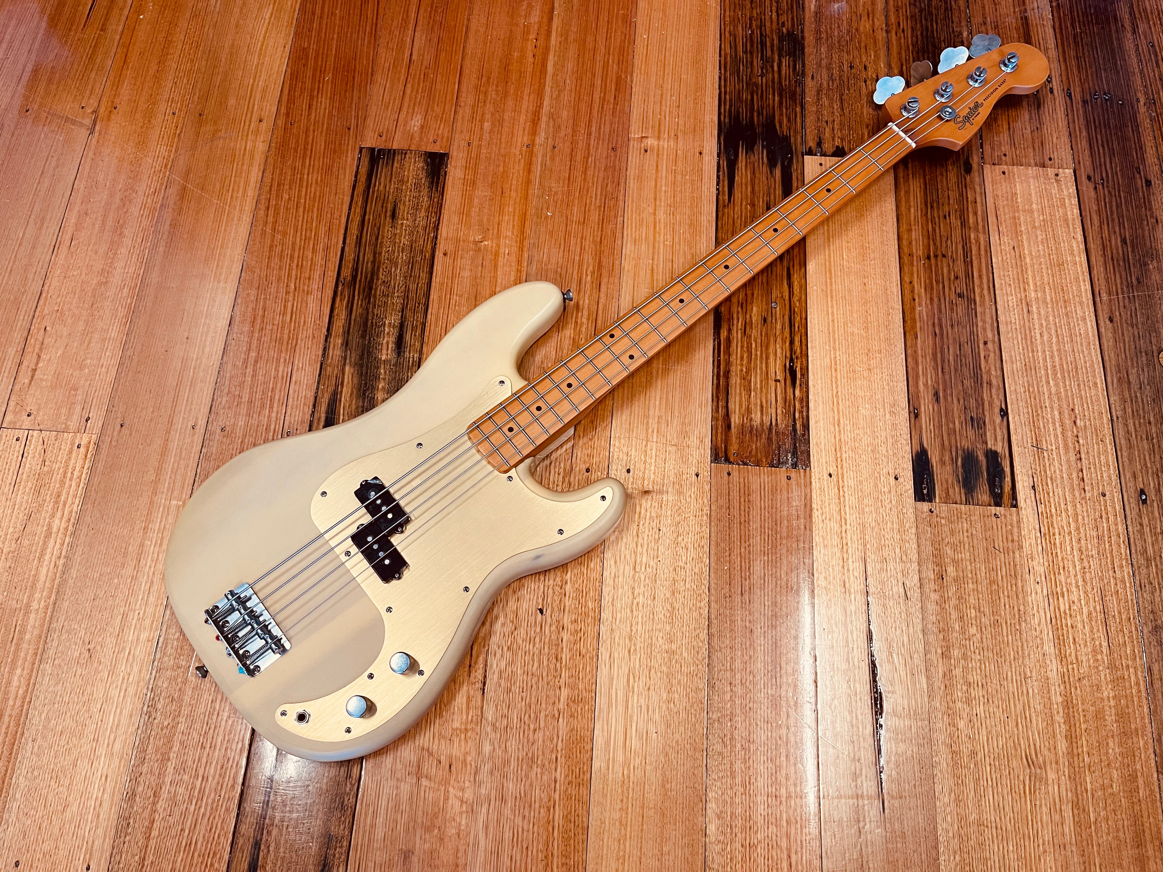 Squier 40th Anniversary Precision Bass – Classic Guitars and Amps