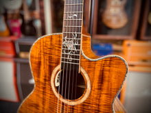 Load image into Gallery viewer, Warrior 25th Anniversary Flame Koa Jumbo Acoustic
