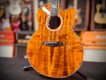 Load image into Gallery viewer, Warrior 25th Anniversary Flame Koa Jumbo Acoustic