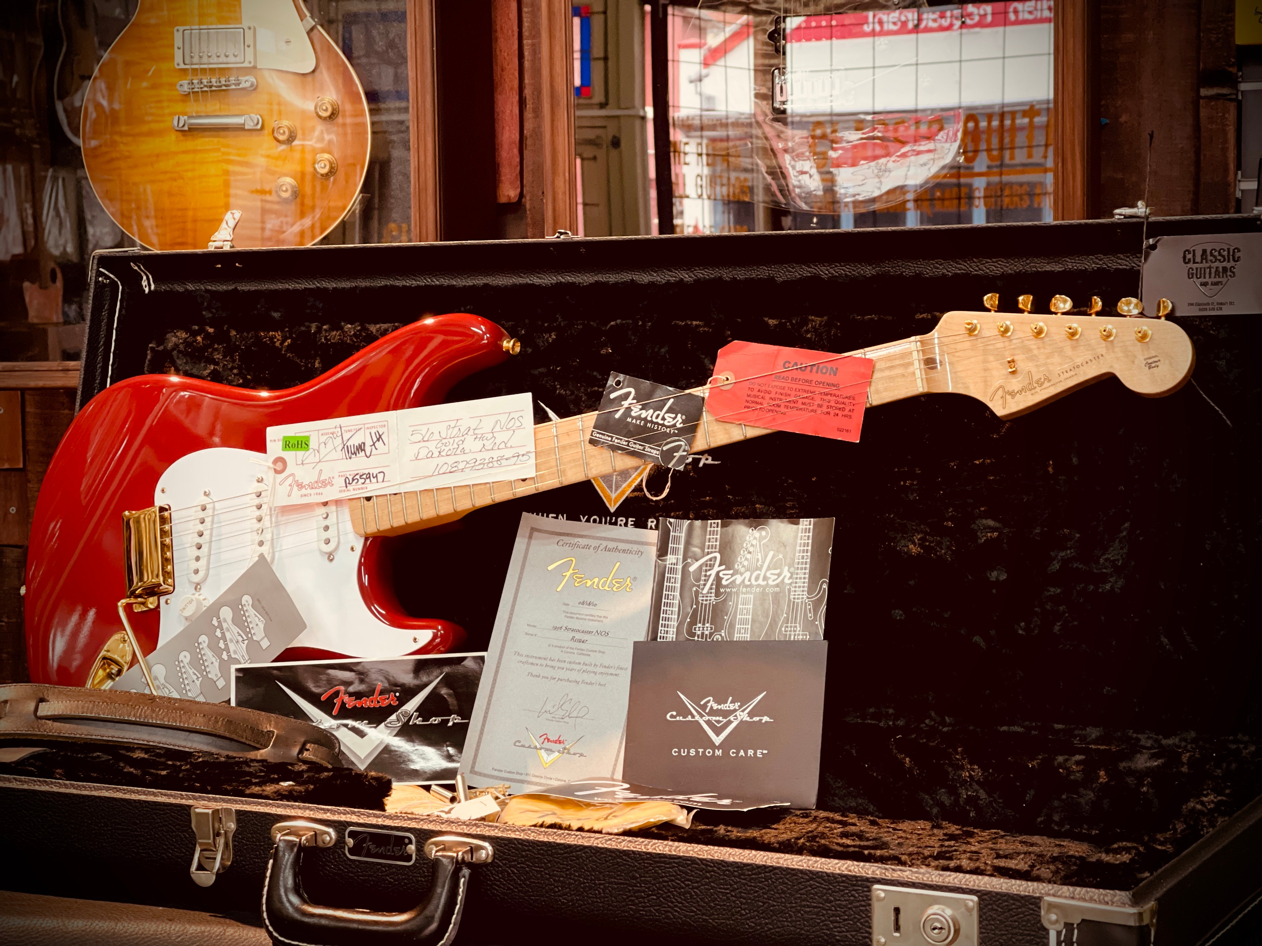 Fender Stratocaster Custom Shop '56 NOS – Classic Guitars and Amps
