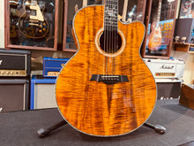 Load image into Gallery viewer, Warrior 25th Anniversary Flame Koa Jumbo Acoustic