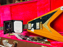 Load image into Gallery viewer, Epiphone Ltd Ed Joe Bonamassa 1958 "Amos" Korina Flying-V Custom shop
