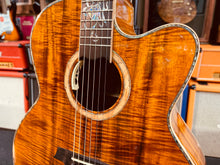 Load image into Gallery viewer, Warrior 25th Anniversary Flame Koa Jumbo Acoustic
