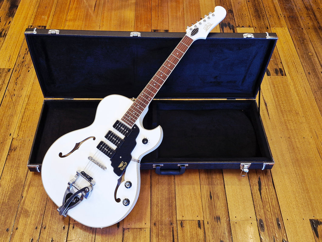 Guild - Jet 90 Archtop (Satin White)