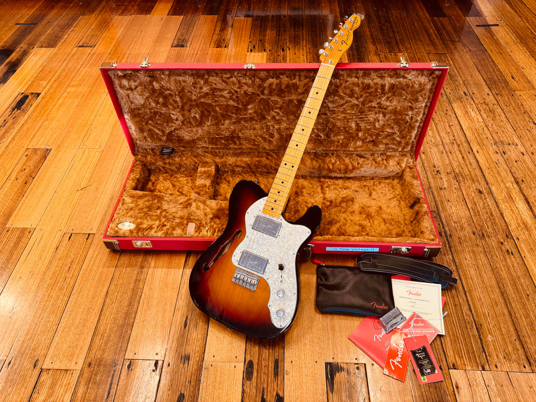 Fender ’72 AVRI II Thinline Telecaster – USA