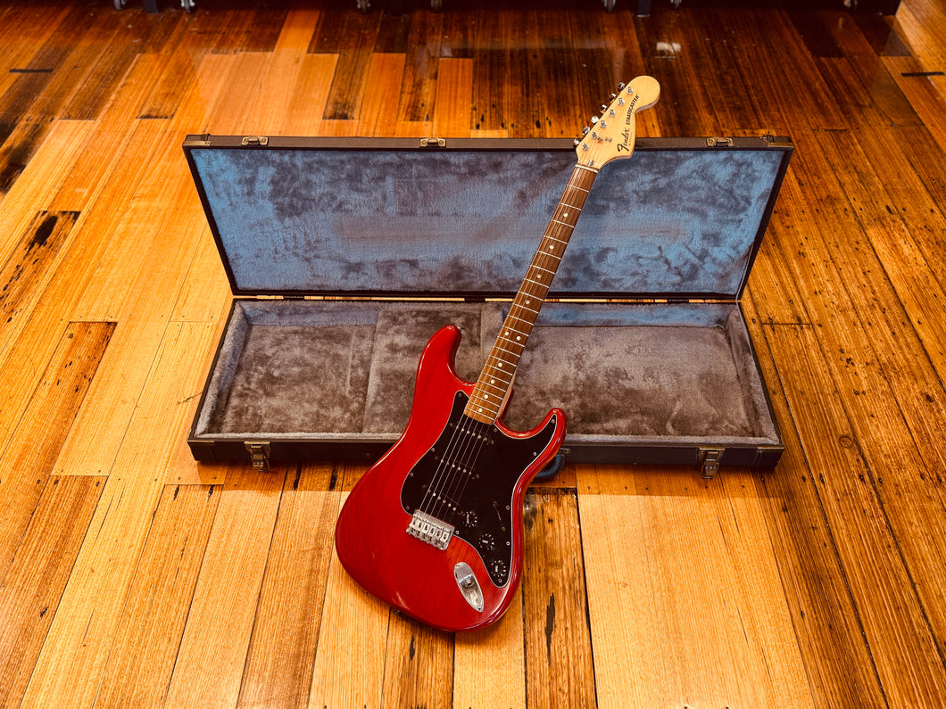 Fender Stratocaster Hardtail 1978 - Rare Trans Red