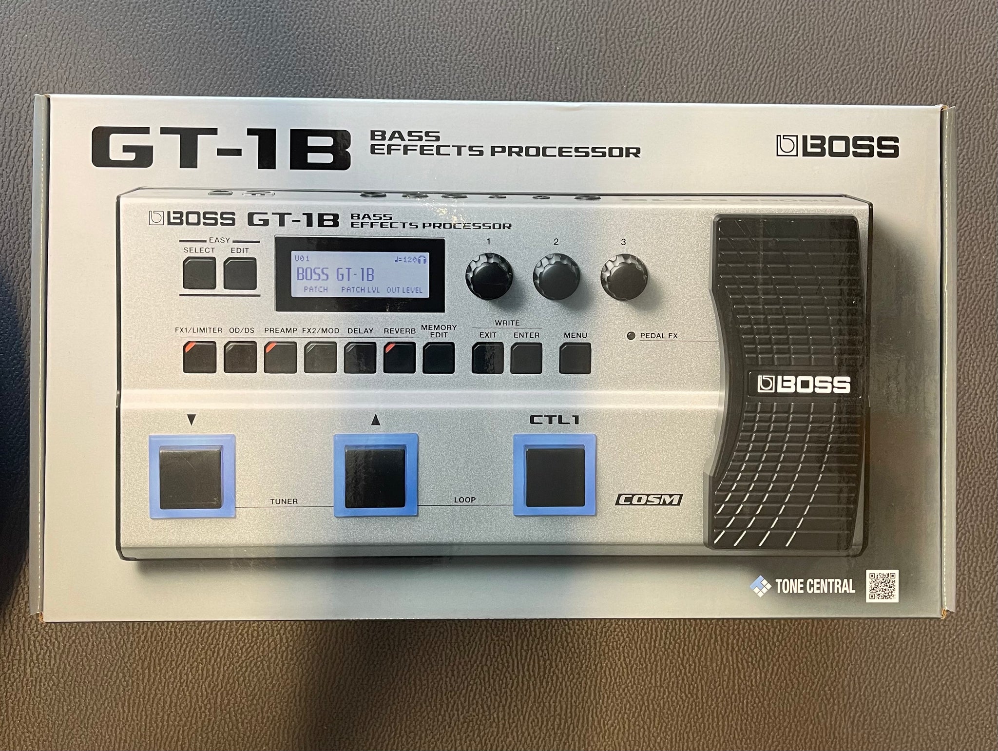 BOSS GT-1B Bass Effects Processor – Classic Guitars and Amps