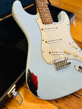 Load image into Gallery viewer, Fender Partscaster – Daphne Blue / Sunburst (Japan Neck, Vertigo Pickups)

