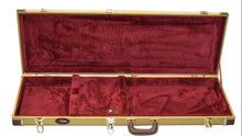 Load image into Gallery viewer, Xtreme Vintage rectangular Guitar case - Yellow Tweed
