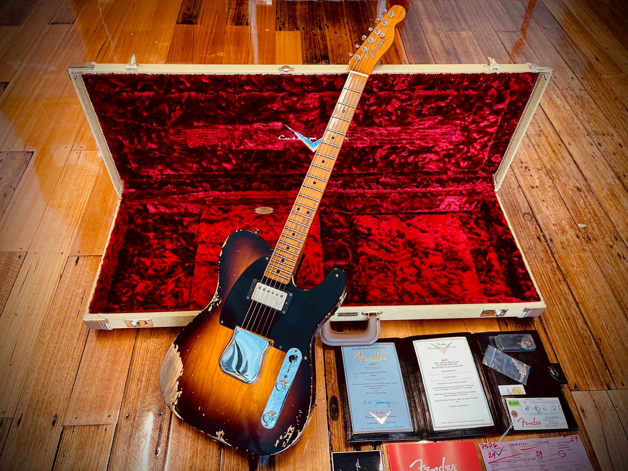 Fender Custom Shop NAMM Ltd Fender Custom Shop 57 Heavey Relic NAMM