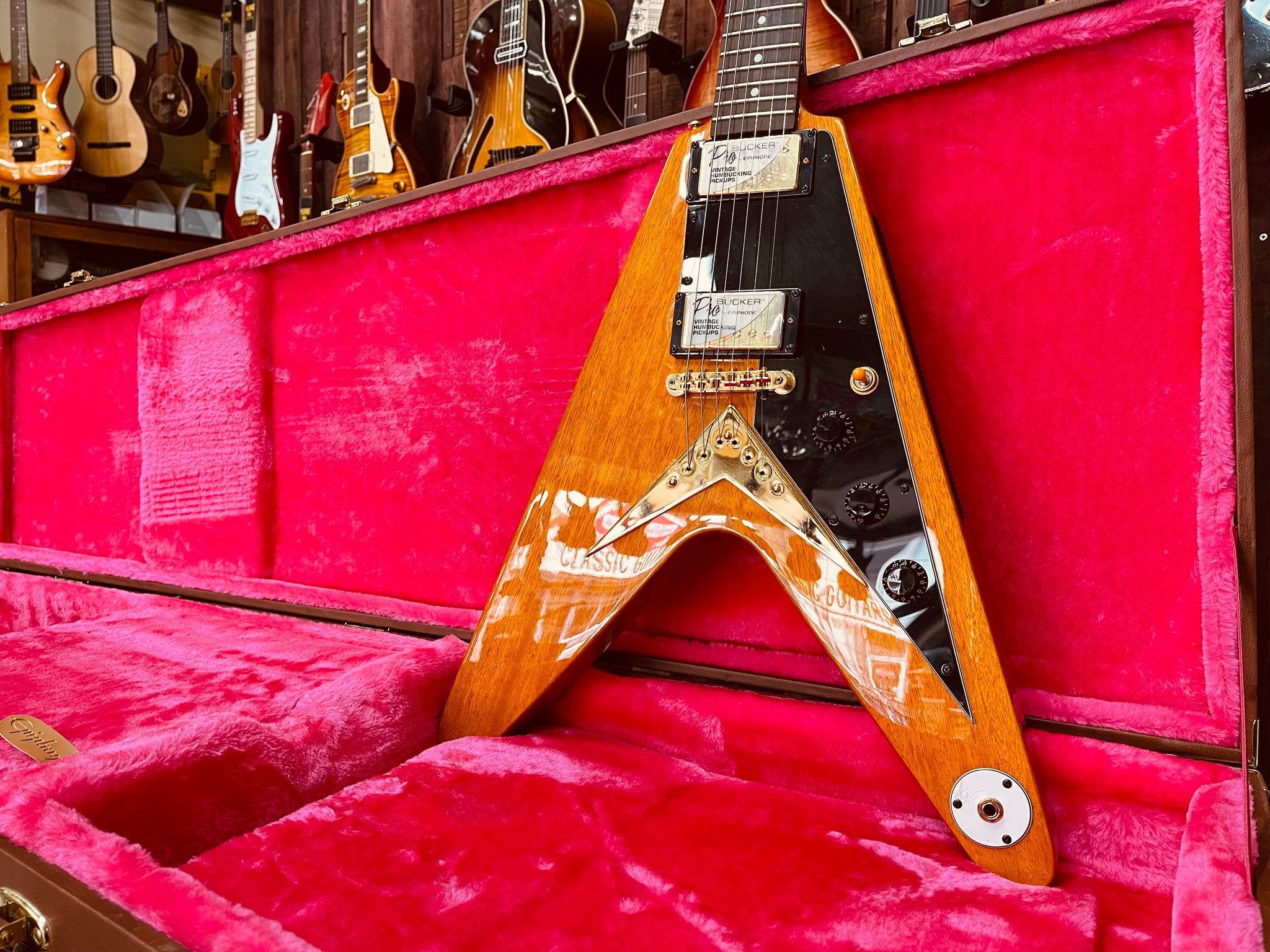 ギター Epiphone Joe Bonamassa 1958 Flying-V Epiphone Unveils Limited Edition Joe Bonamassa 1958 